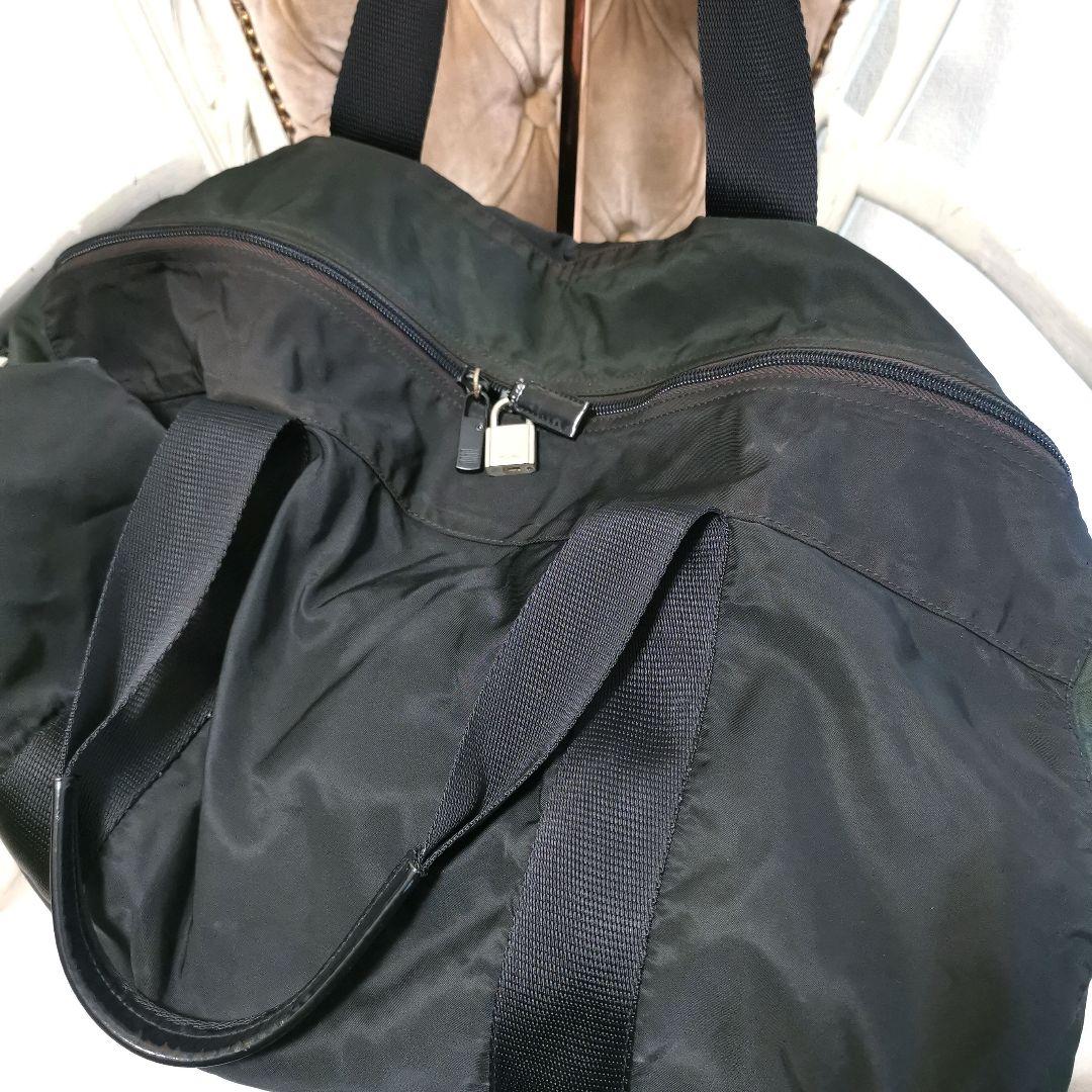 【正規品】プラダPRADA肩掛けボストンバッグ新品ショルダープレゼント!鑑定済