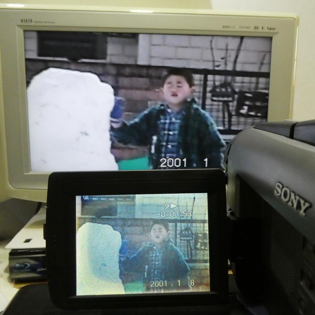 動作良好ソニー CCD-TRV92 VideoHi8ビデオカメラ DVD化に最適