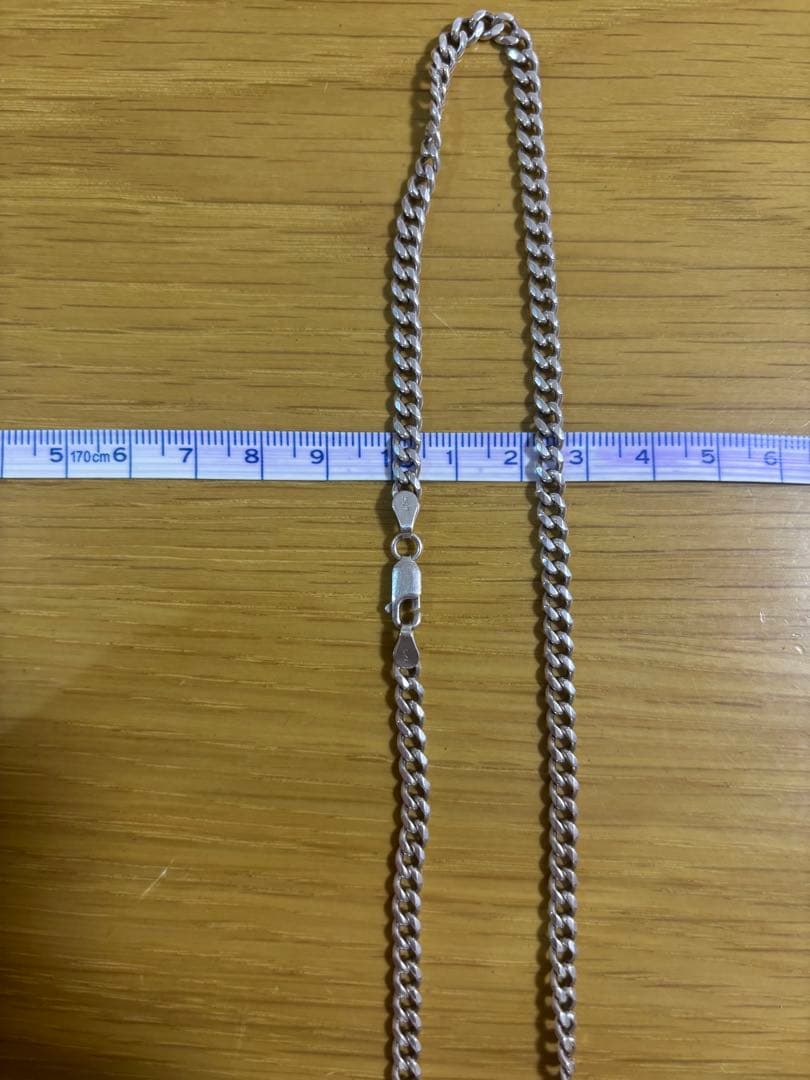 シルバー925 喜平チェーン ネックレス 4.5mm約50cm.22g