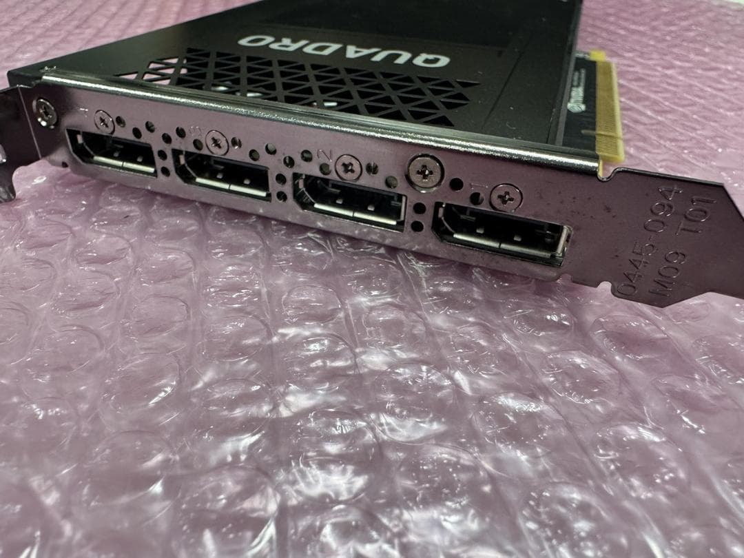 J*2様 NVIDIA Quadro P4000 グラフィックボード　動作確認済