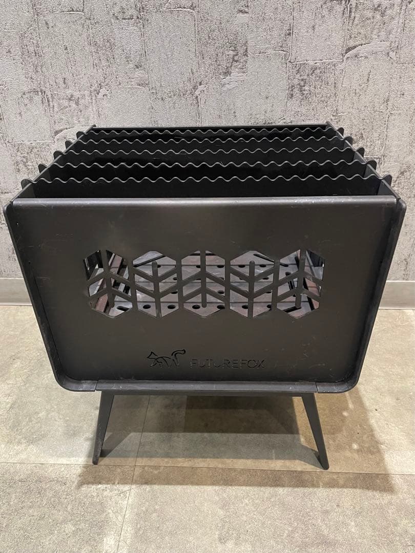 【1回使用】FUTUREFOX 焚き火台 KAMADO ブラック