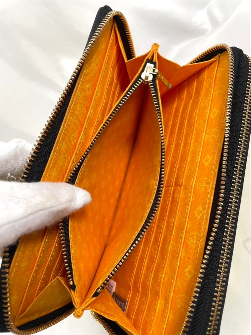 美品 CASTELBAJAC カステルバジャック Wファスナー財布 ネゼル