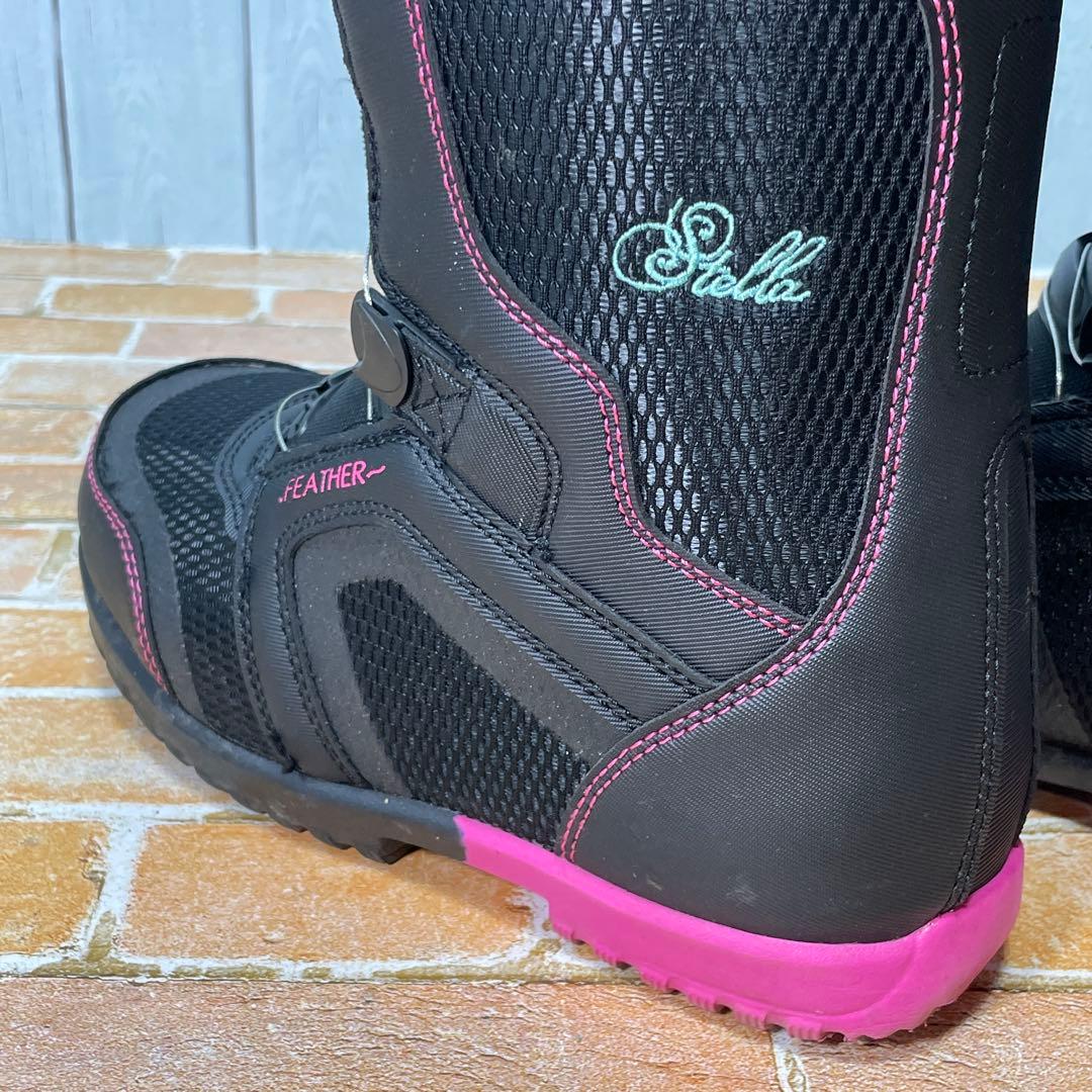 STELLA FEATHER ステラ 24.5 レディース スノボー