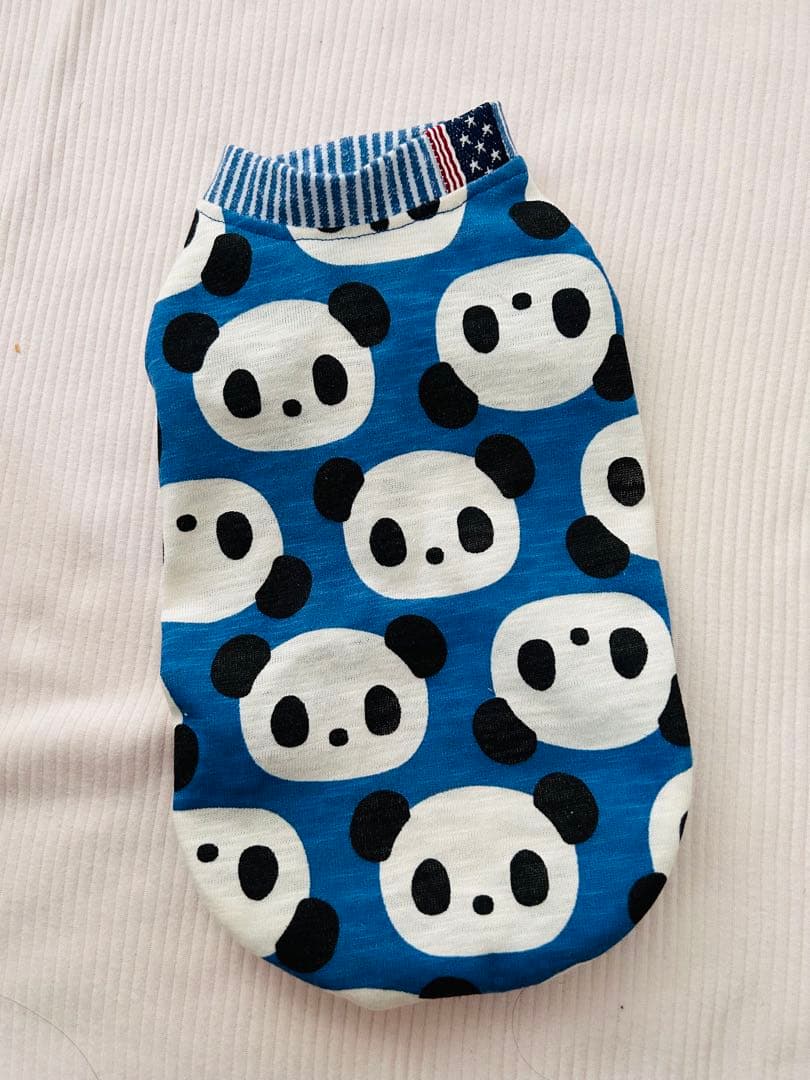 犬服ハンドメイド　タンクトップ　(ユキ)