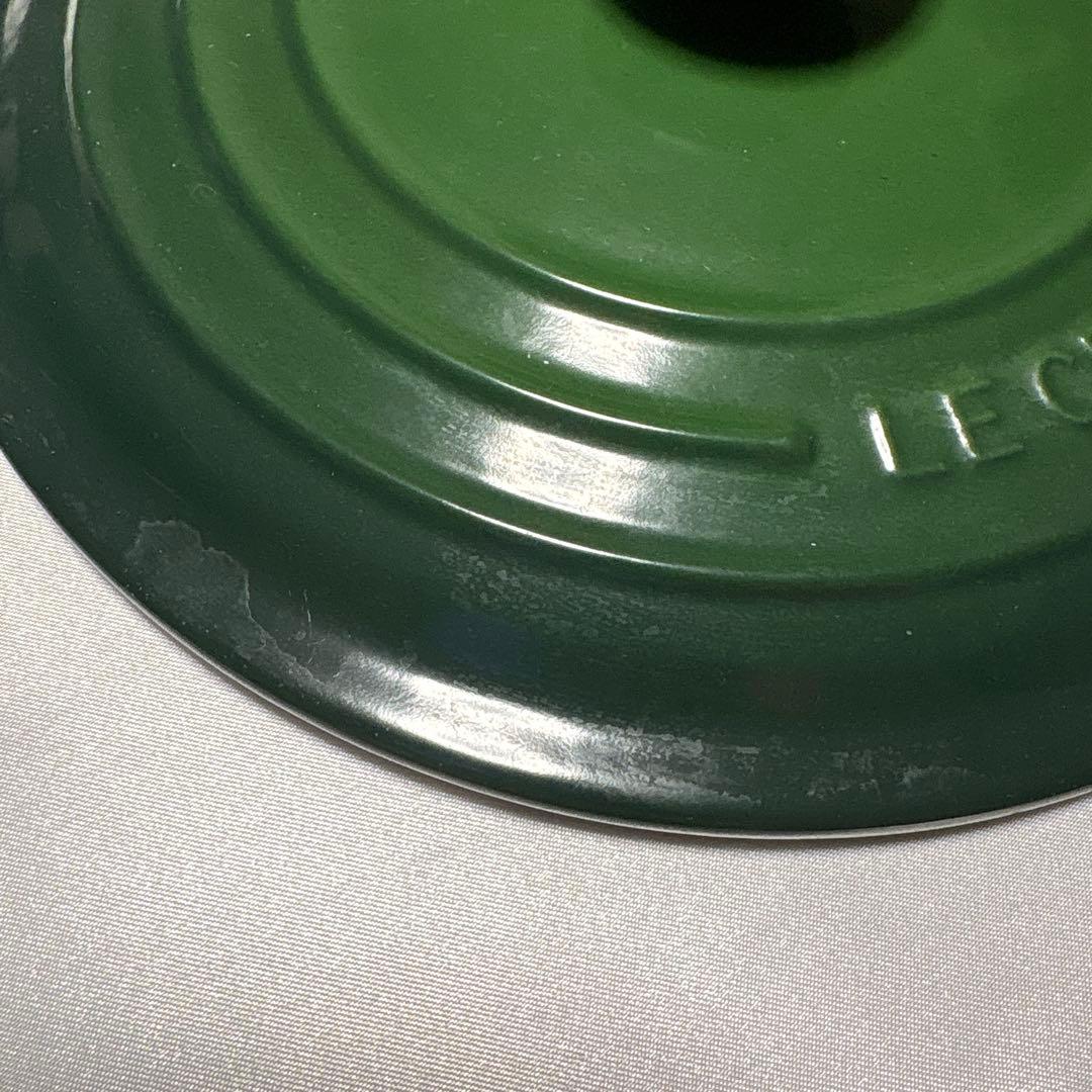 ルクルーゼ　ココットロンド　20cm モスグリーン