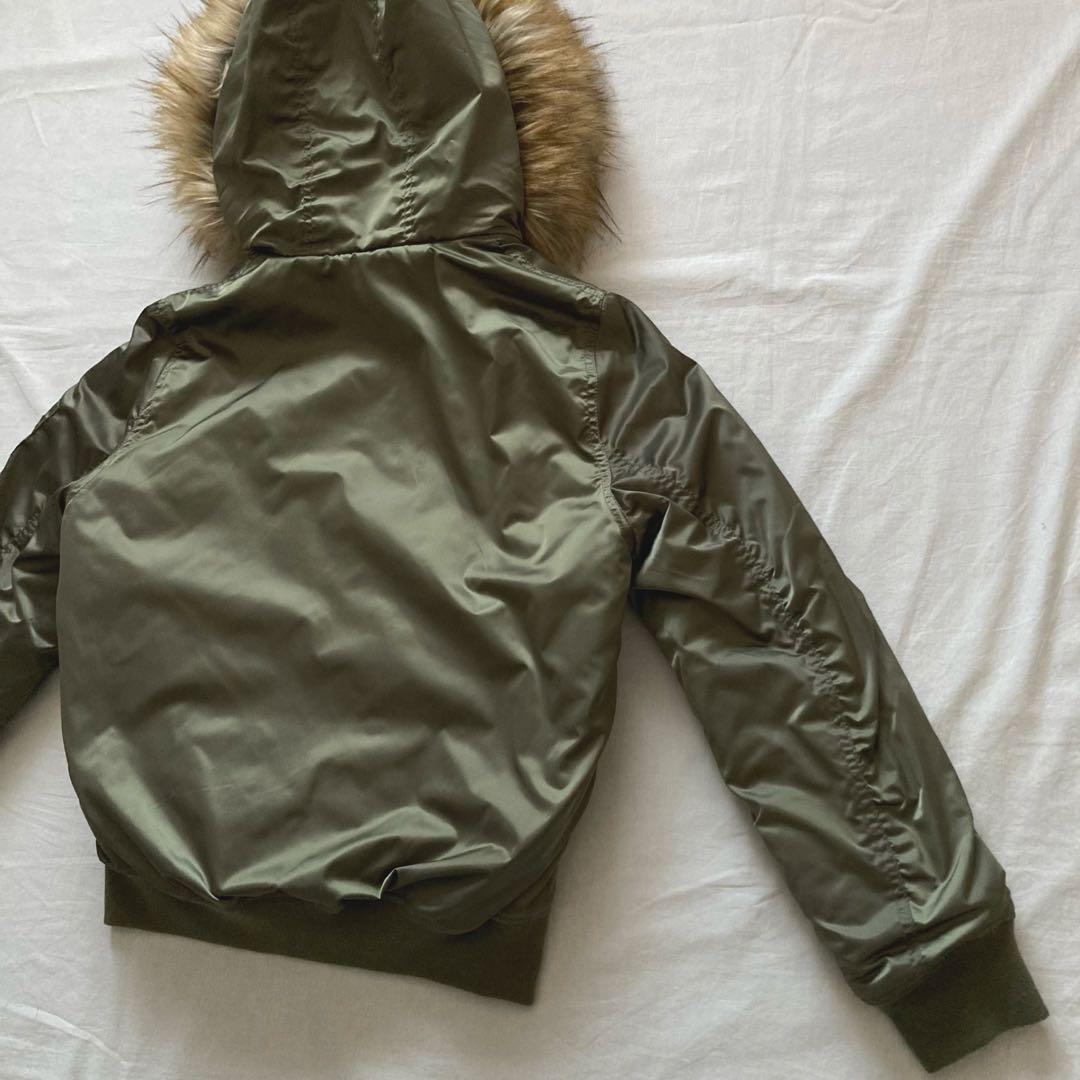 flight bomber jkt type N2B 短丈 y2k 鬼ファー