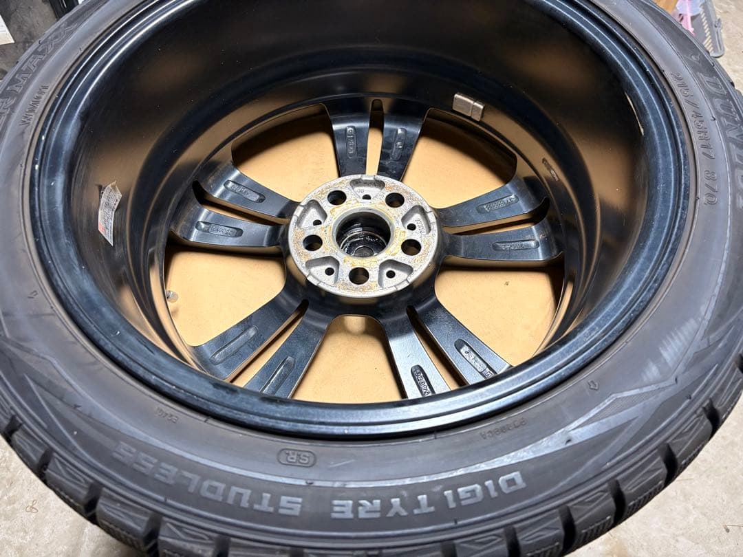 DUNLOP スタッドレスタイヤ 215/45R17 ホイールセット