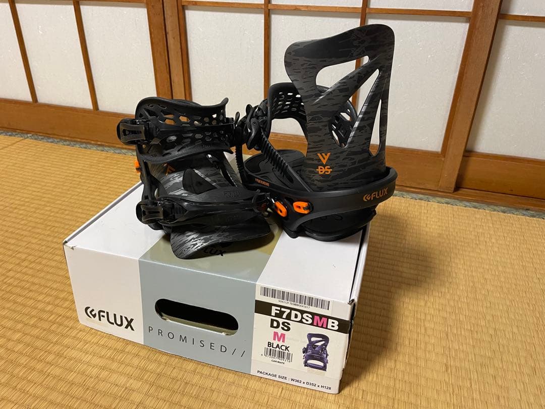 FLUX DS ビンディング ブラック Mサイズ