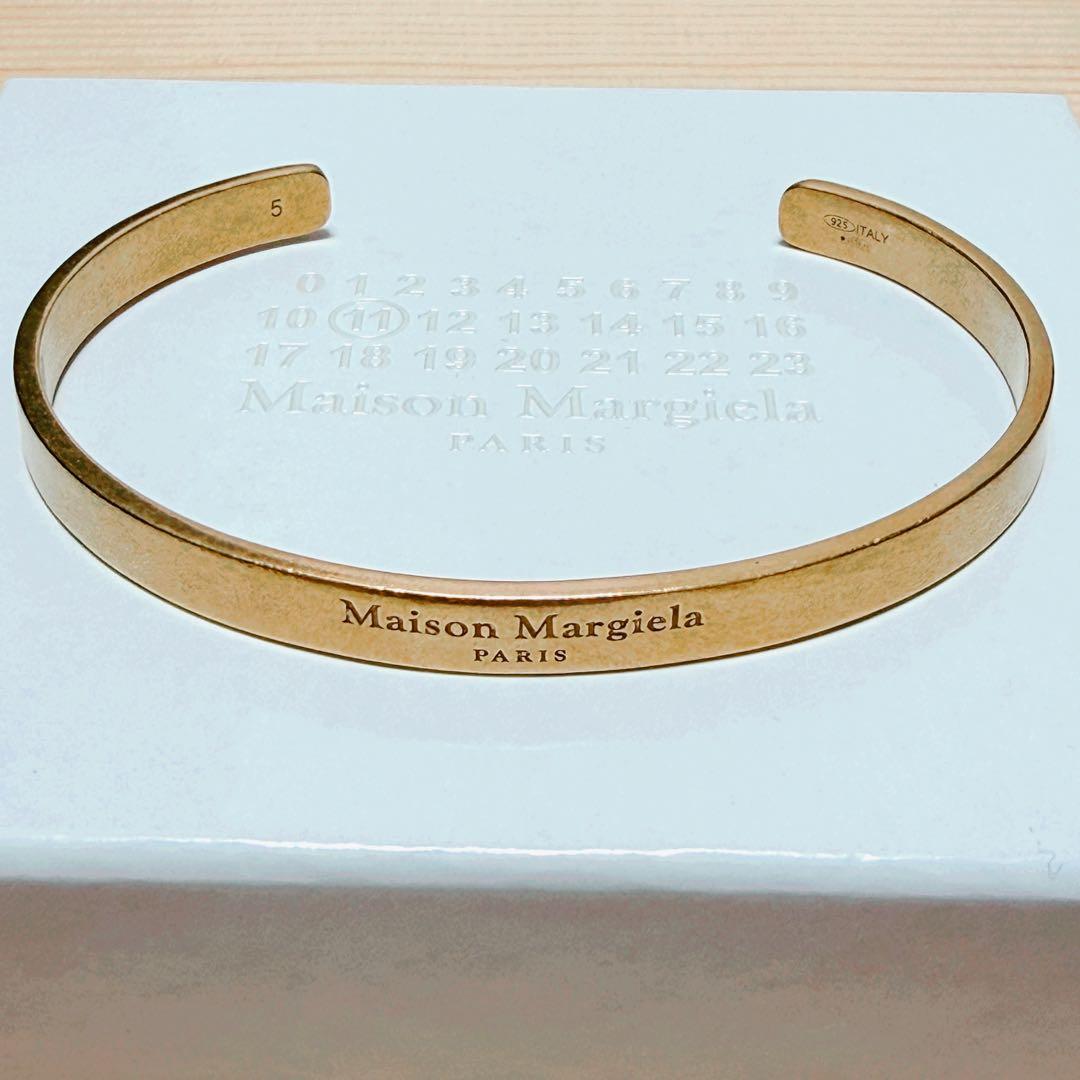 メゾンマルジェラ　maison margiela logo ロゴブレスレット