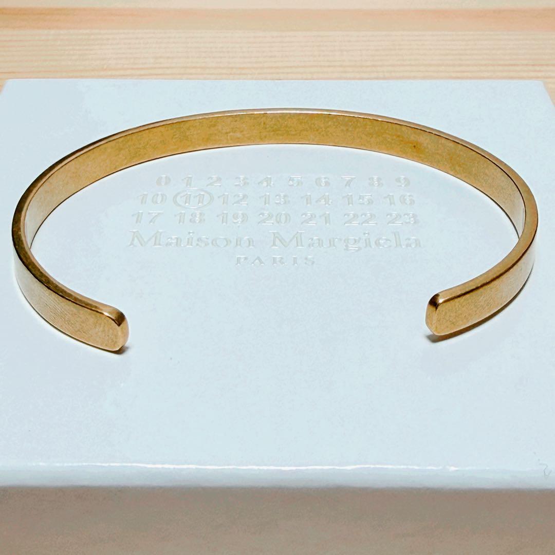 メゾンマルジェラ　maison margiela logo ロゴブレスレット