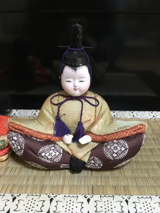 木目込み人形　お雛様