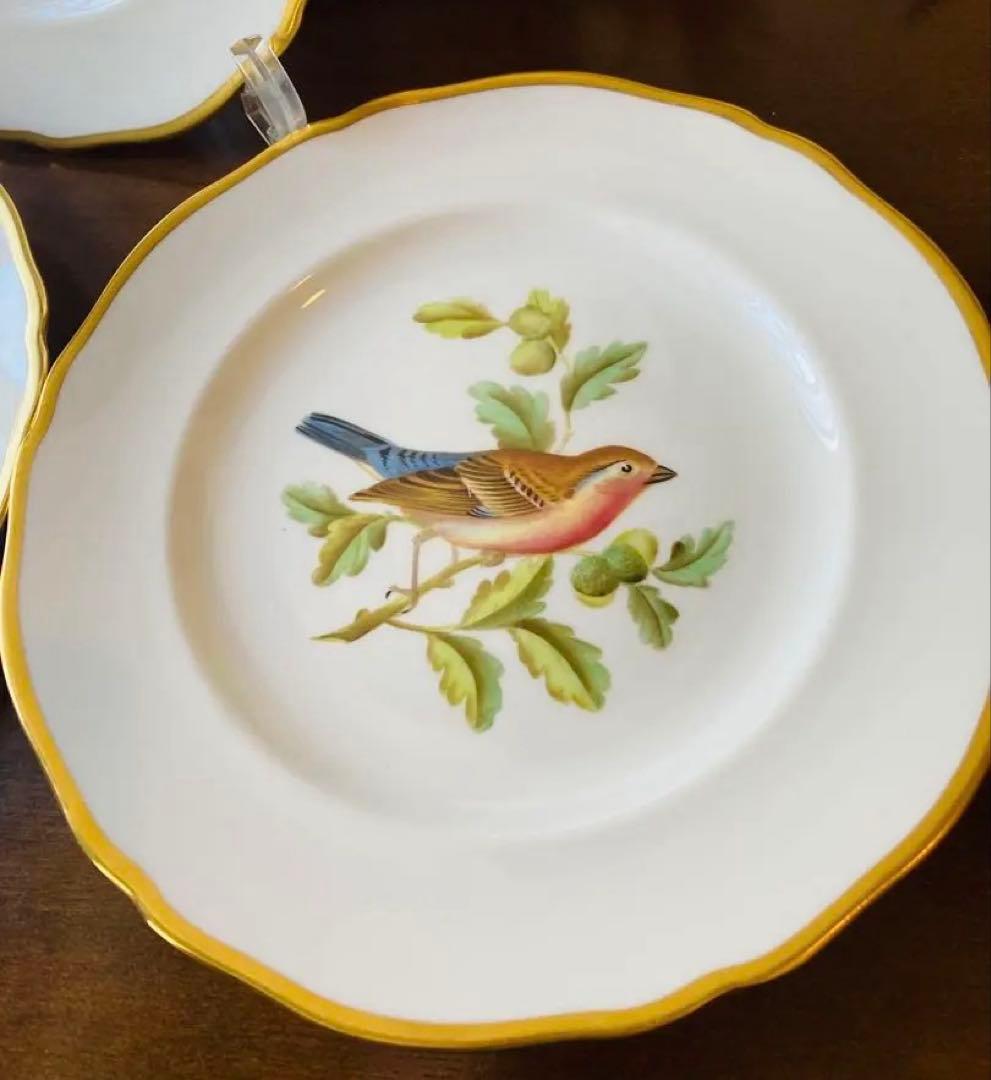 スポード　鳥　皿3枚セット　Spode オーデュボン
