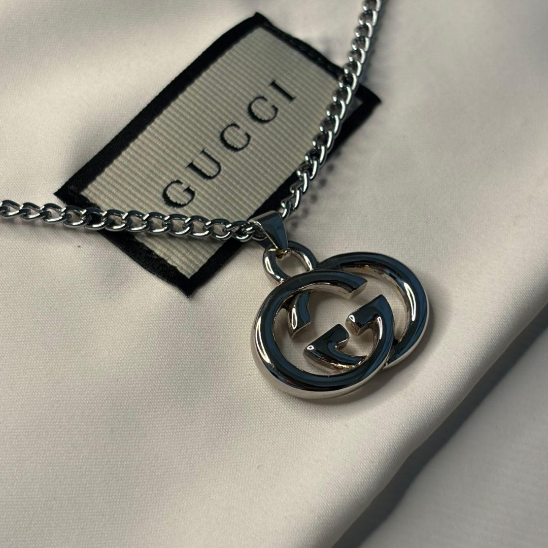 【美品】GUCCI グッチ インターロッキング GG チャーム