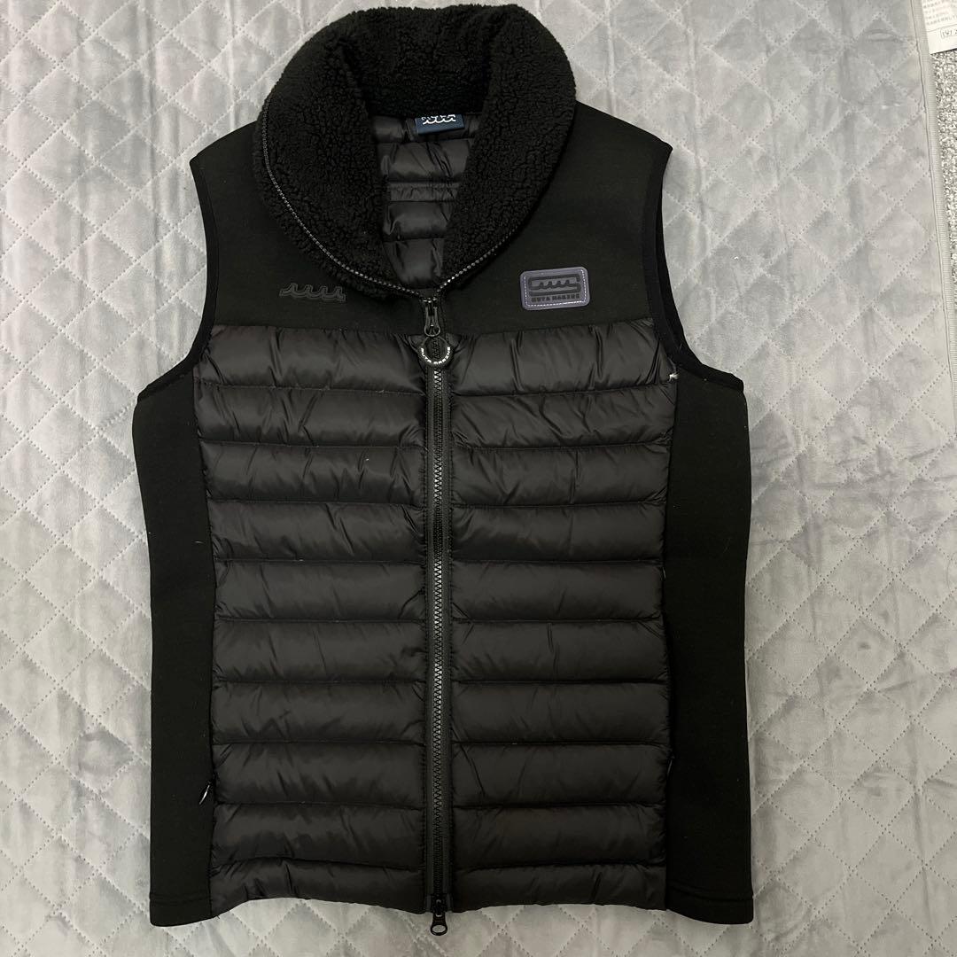 ムータマリン✨定価33000円✨キルティングダウン切替ベスト　ブラック