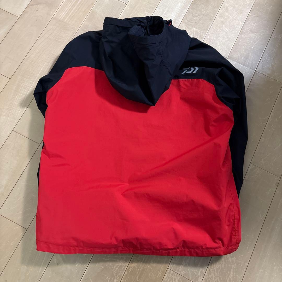 ダイワ　ゴアテックス　バーサタイル　レインスーツ　XLサイズ　レッド
