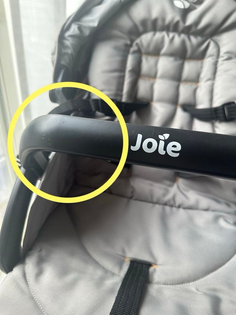 Joie　2人乗り　エヴァライトデュオ　グレー　専用レインカバー付き