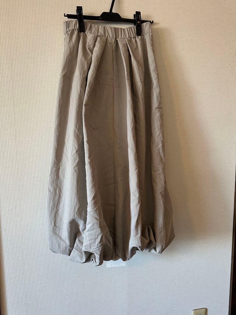 HEM BALLOON WRINKLE SKIRT ヘムバルーンリンクルスカート