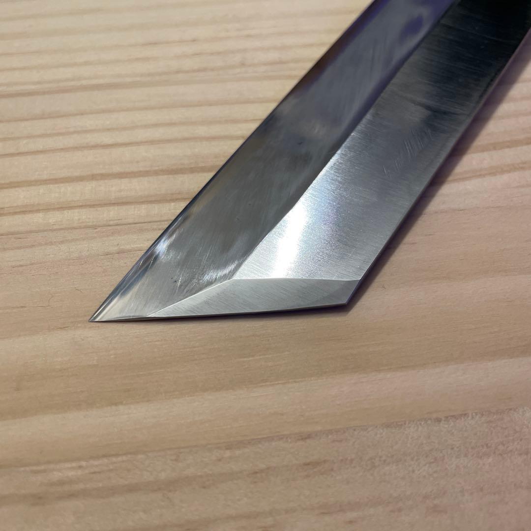 薄刃包丁 切付型 紫檀柄 5寸 15cm 研ぎ済み