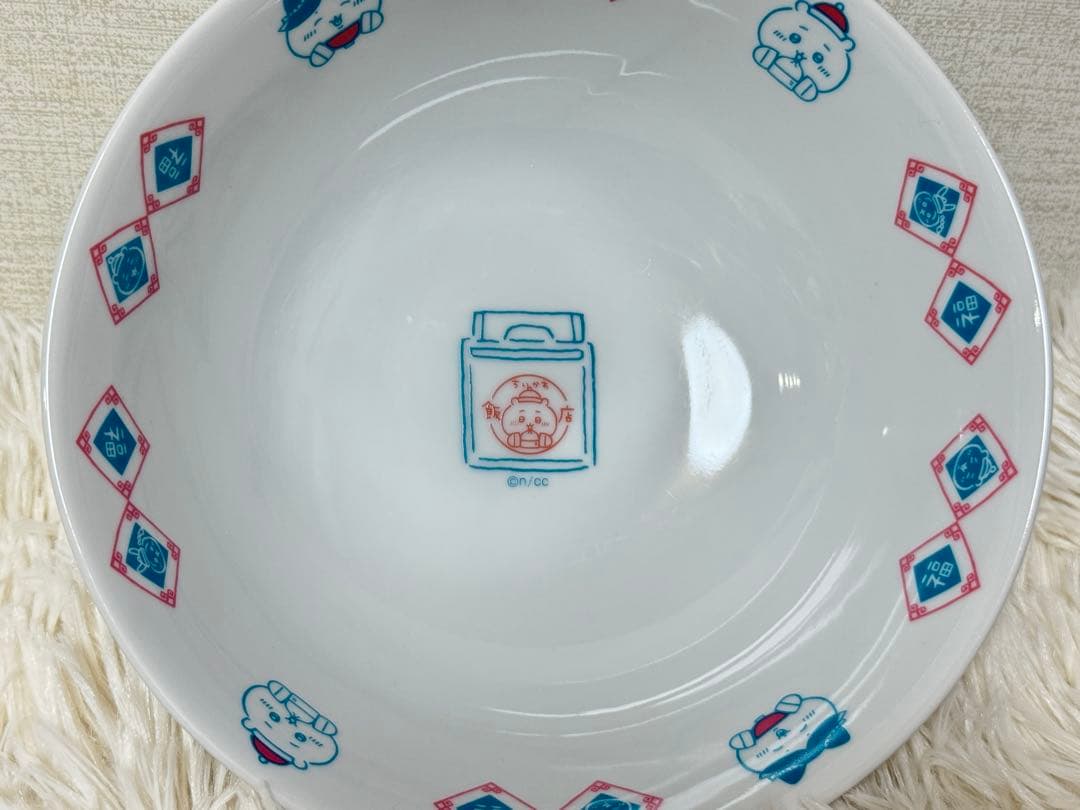 ちいかわ飯店　餃子皿　小皿　チャーハン皿　ラーメンどんぶり