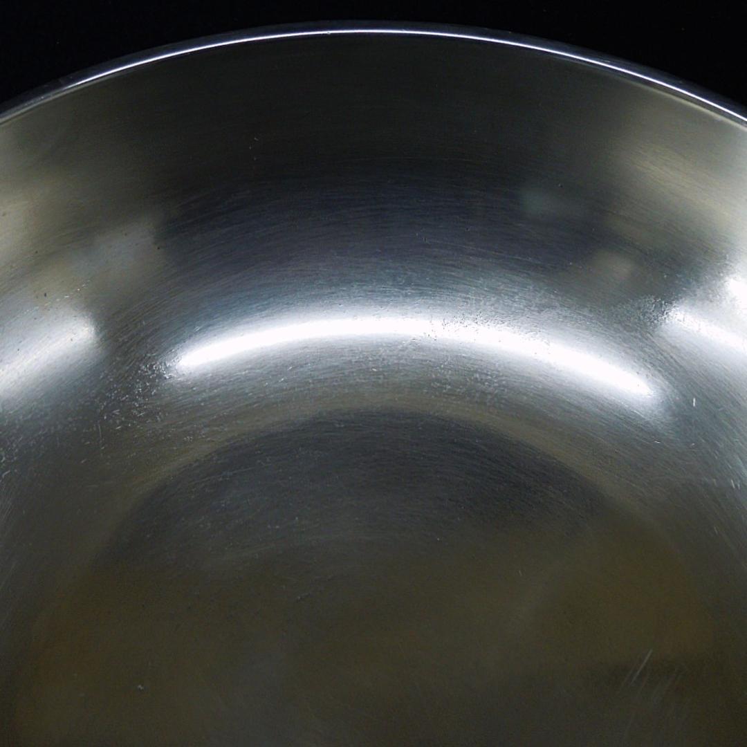 純洋銀鍋 重量3.62kg 厚さ4.9mm 稀少な特注品です 中古