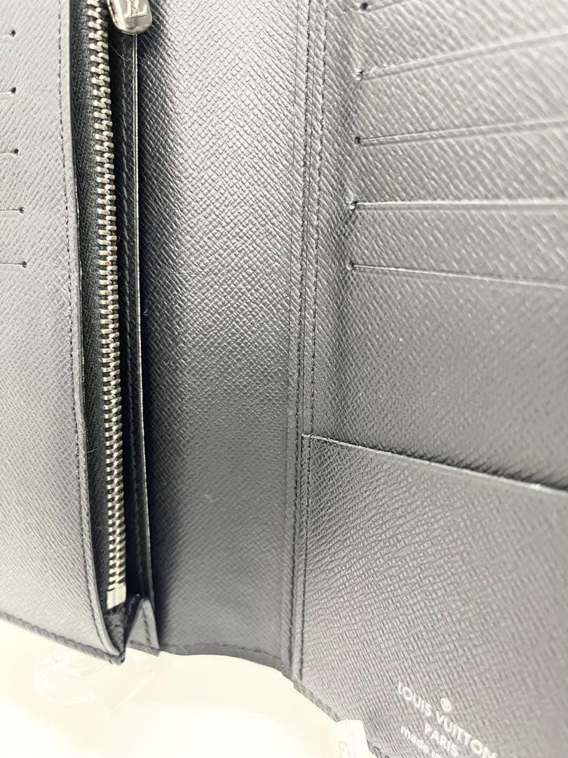 【美品】ルイヴィトン LVサークル ポルトフォイユ ブラザ 二つ折り長財布