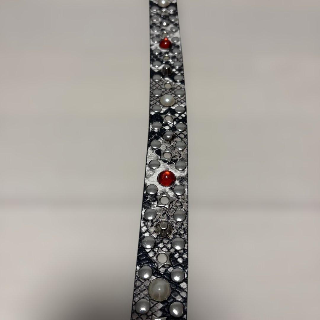 小物 jaded London Silver Mamba Belt