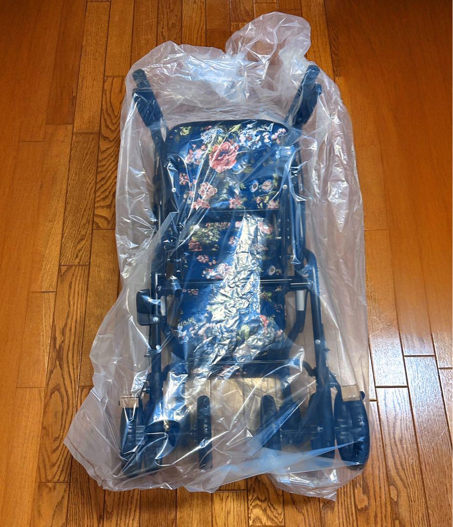 シルバーカー U字型ハンドル マキテック オアシス ローズ花柄 手押し車