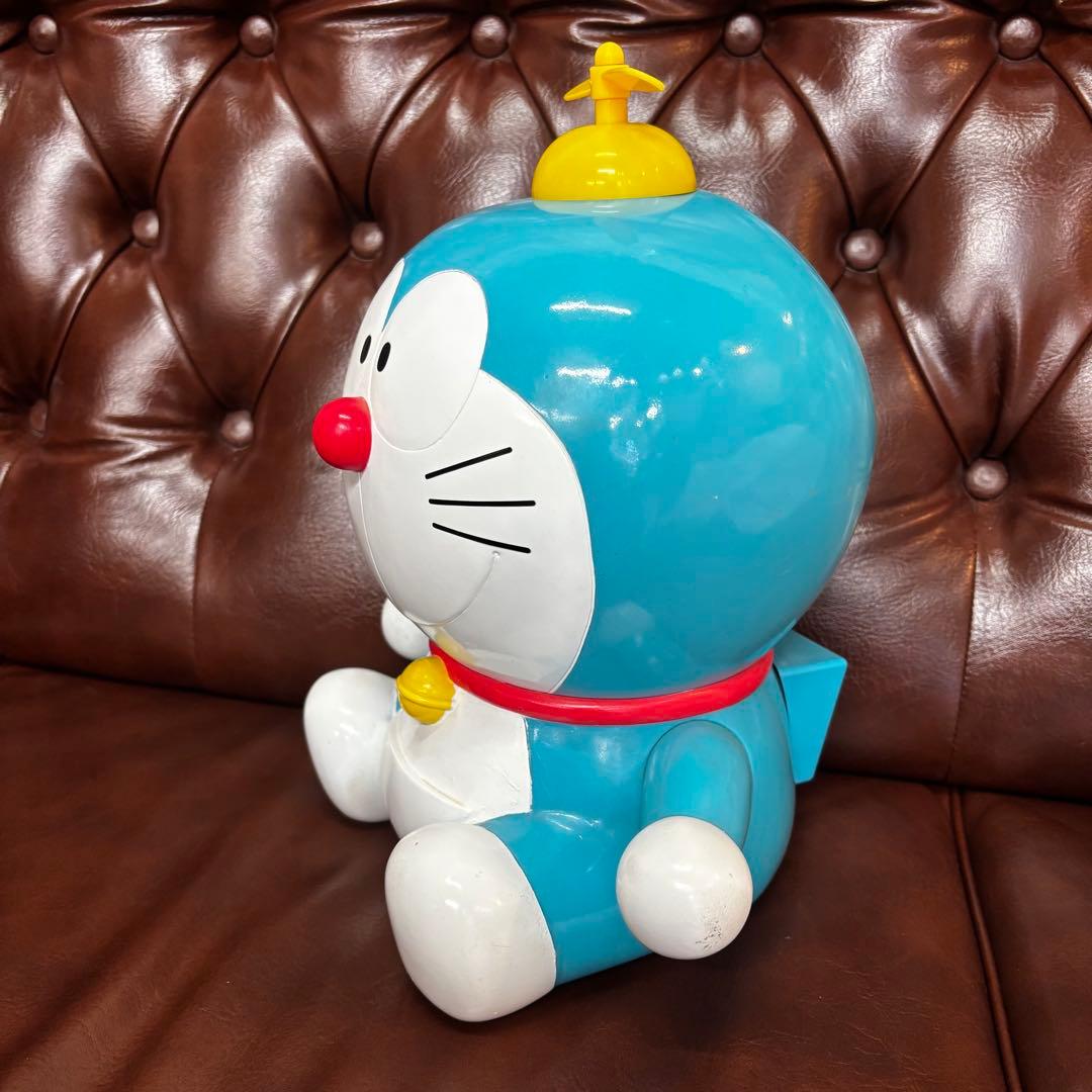 小学館　店舗用　ドラえもん 筐体　約45cm フィギュア　ソフビ　レトロ