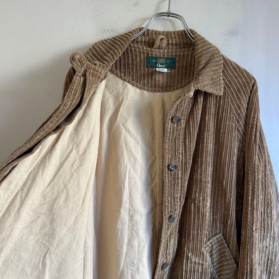 80S USA製 ORVIS コーデュロイ ステンカラーコート オービス
