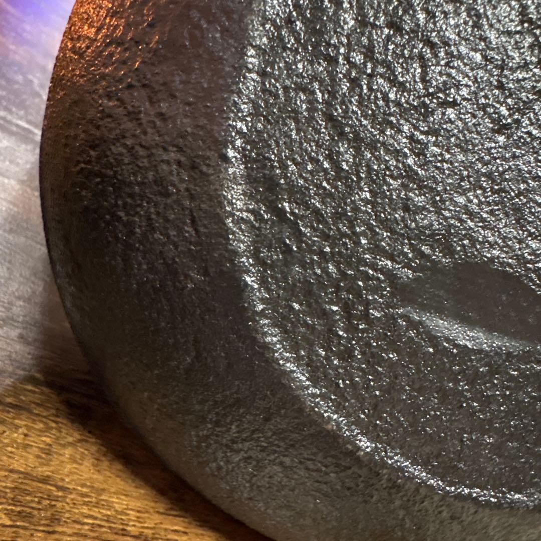 南部鉄器1.1ℓ 池永鉄工製　箱付き　鉄瓶　南部アラレ