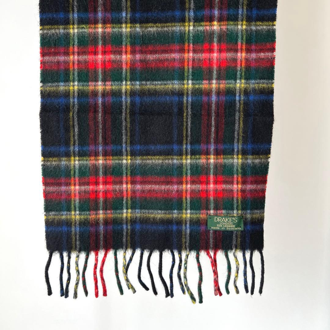 専用【美品・Vintage 】Drake's カシミヤ マフラー ドレイクス