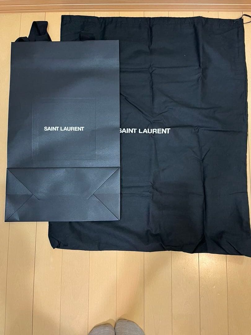 美品　SAINT LAURENT RIVE GAUCHE トートバッグ ブラック