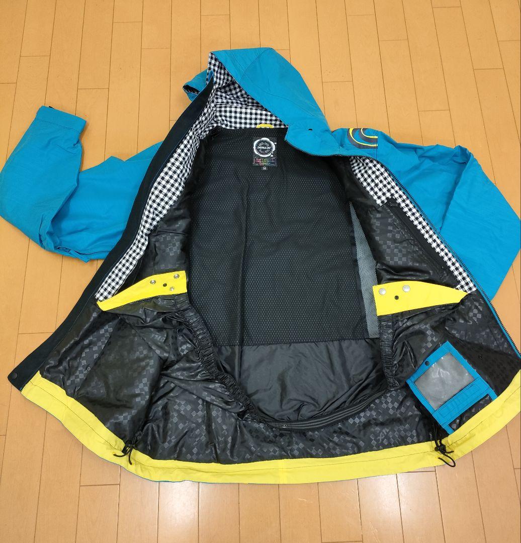 【新品】Xnix フェニックス スノーボードジャケット(M)☆ターコイズ☆
