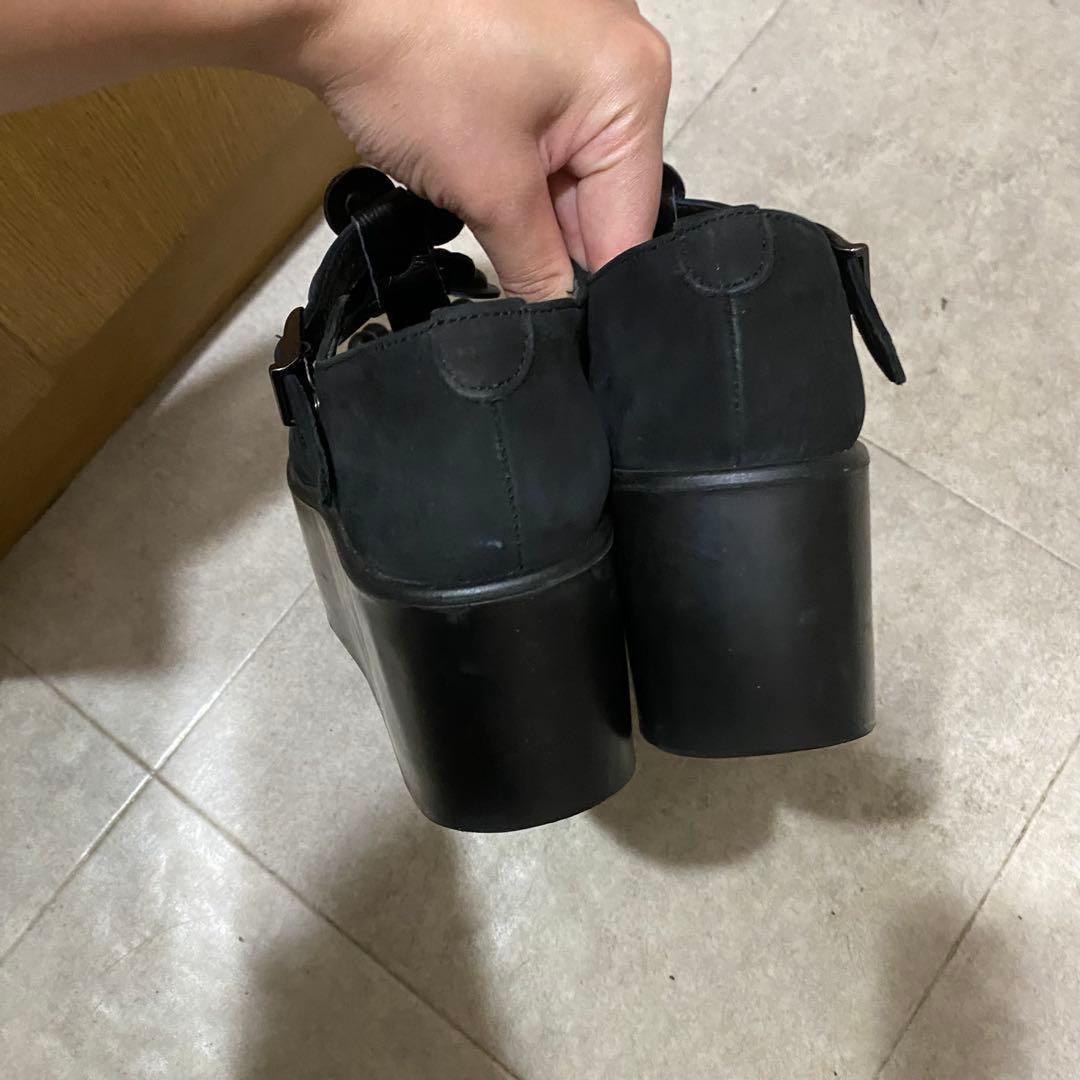 花 厚底 靴