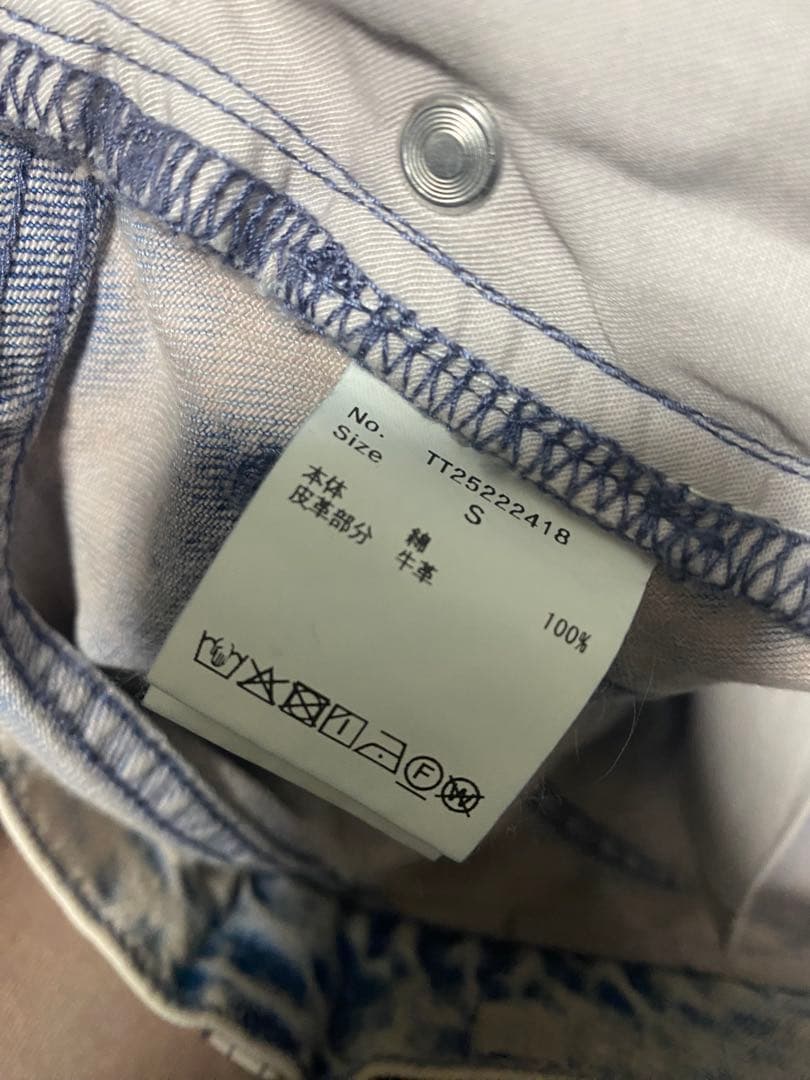 パンツ THETOE Paros Spray Denim Pants