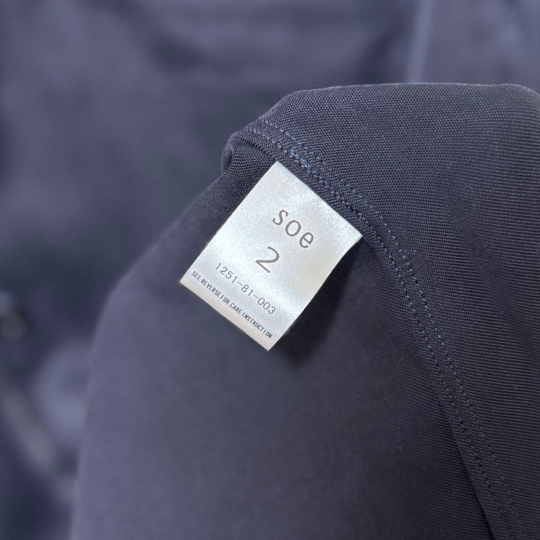k*k様 【新品未着用】soe - Stitching H/S シャツ