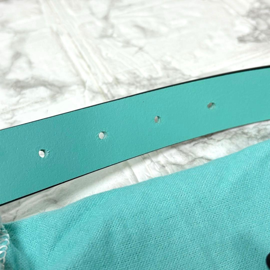 未使用品　TIFFANY ティファニー　首輪　ティファニーブルー　レザー