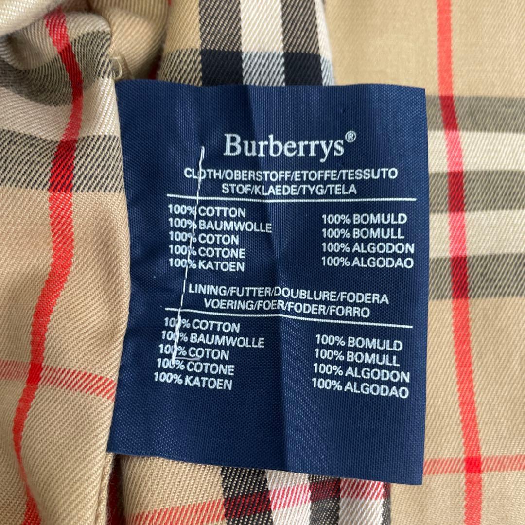 Burberrys'/ヴィンテージ、メンズ、トレンチコート、英国製、L