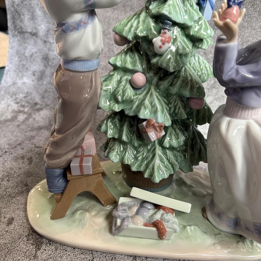 【訳あり】リヤドロLLADRO クリスマスツリー　ツリーを飾ろう