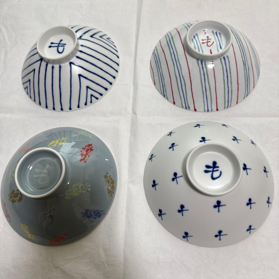 白山陶器　平形めし茶わん