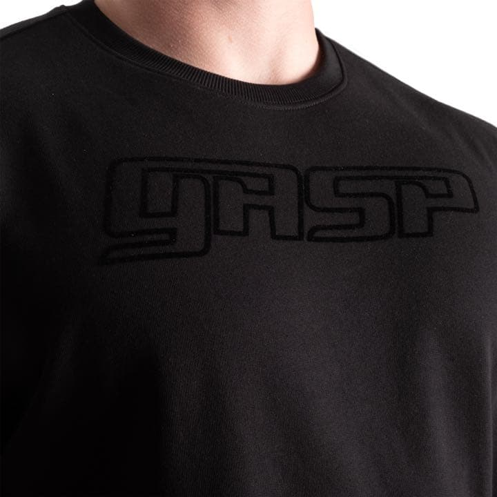 gasp ディビジョンクリューネック　ブラック　M
