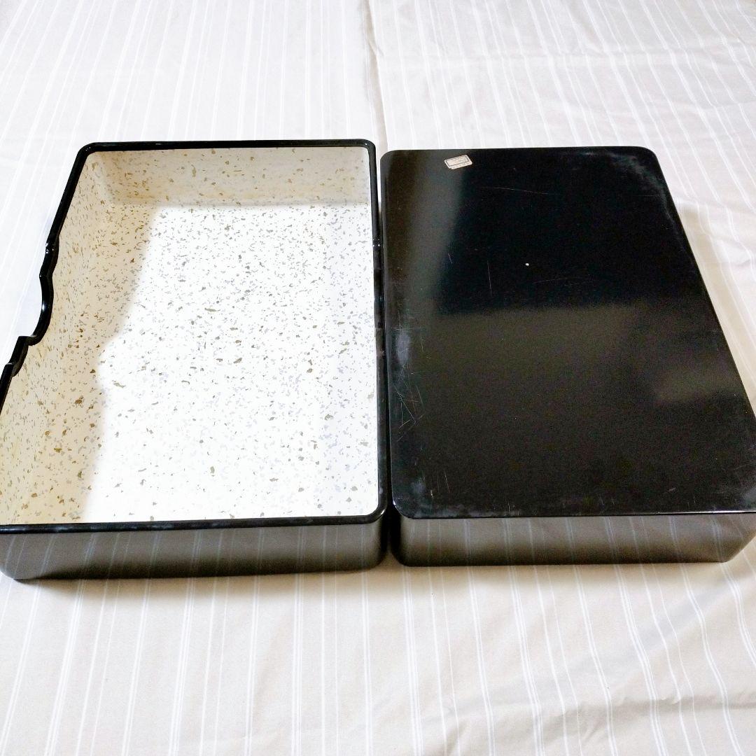昭和レトロ　漆器箱　手文庫　文箱　書道具箱　小物入れ　インテリア　伝統工芸品