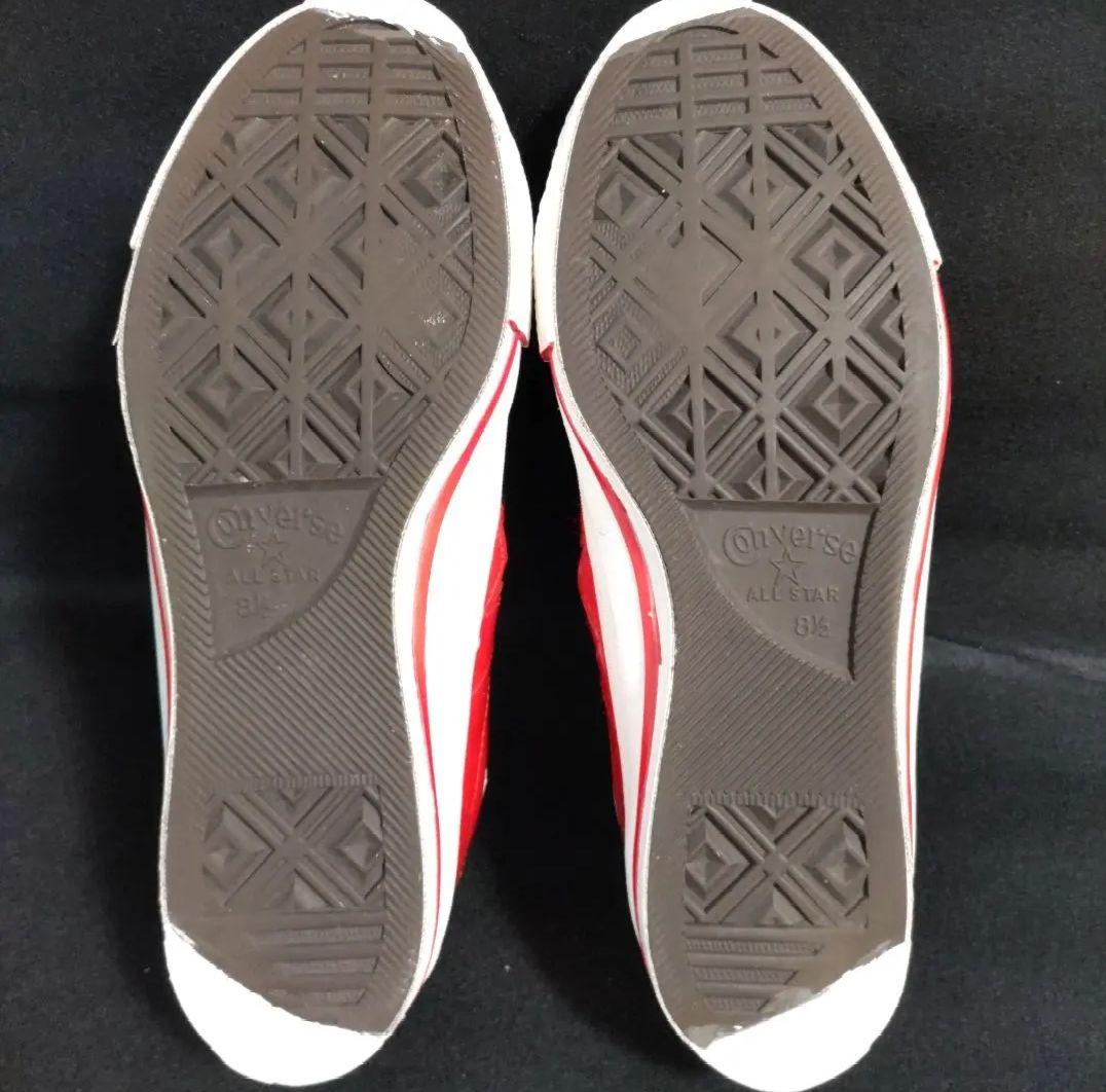 西*樹様 赤ワンスター27cm日本製コンバースリペアconverseレッドONE