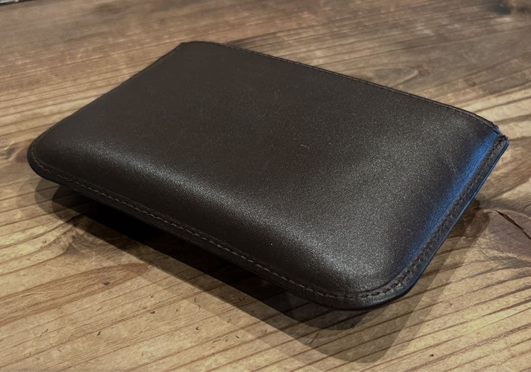 コムデギャルソン　OUTSIDE POCKET ZIP POUCH / ブラウン