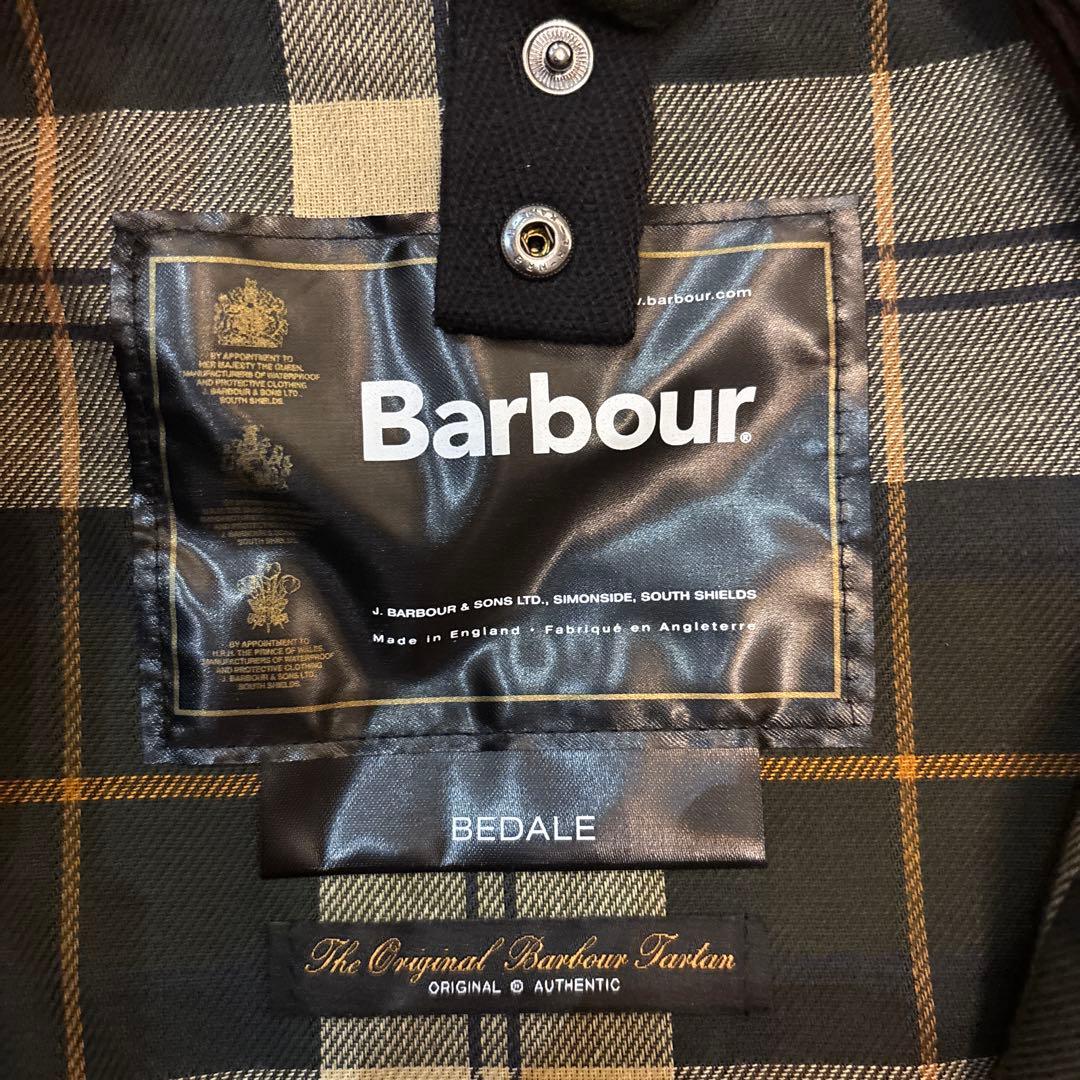 新品バブアーBarbourビデイル34セージグリーン　オイルドジャケット