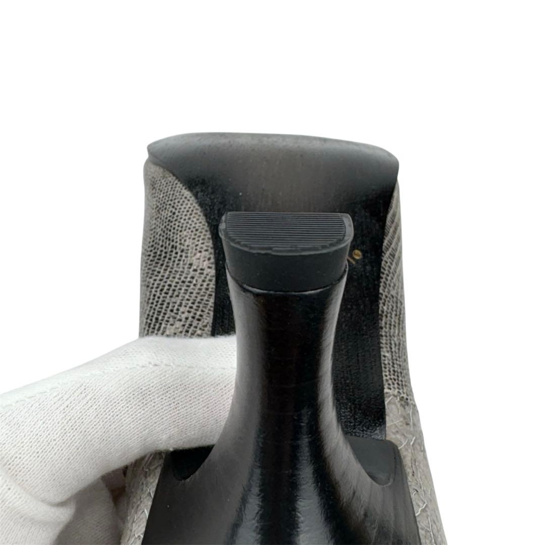 ✨極美品✨MANA マナ　23cm 36 深履き口　パンプス　シルバー