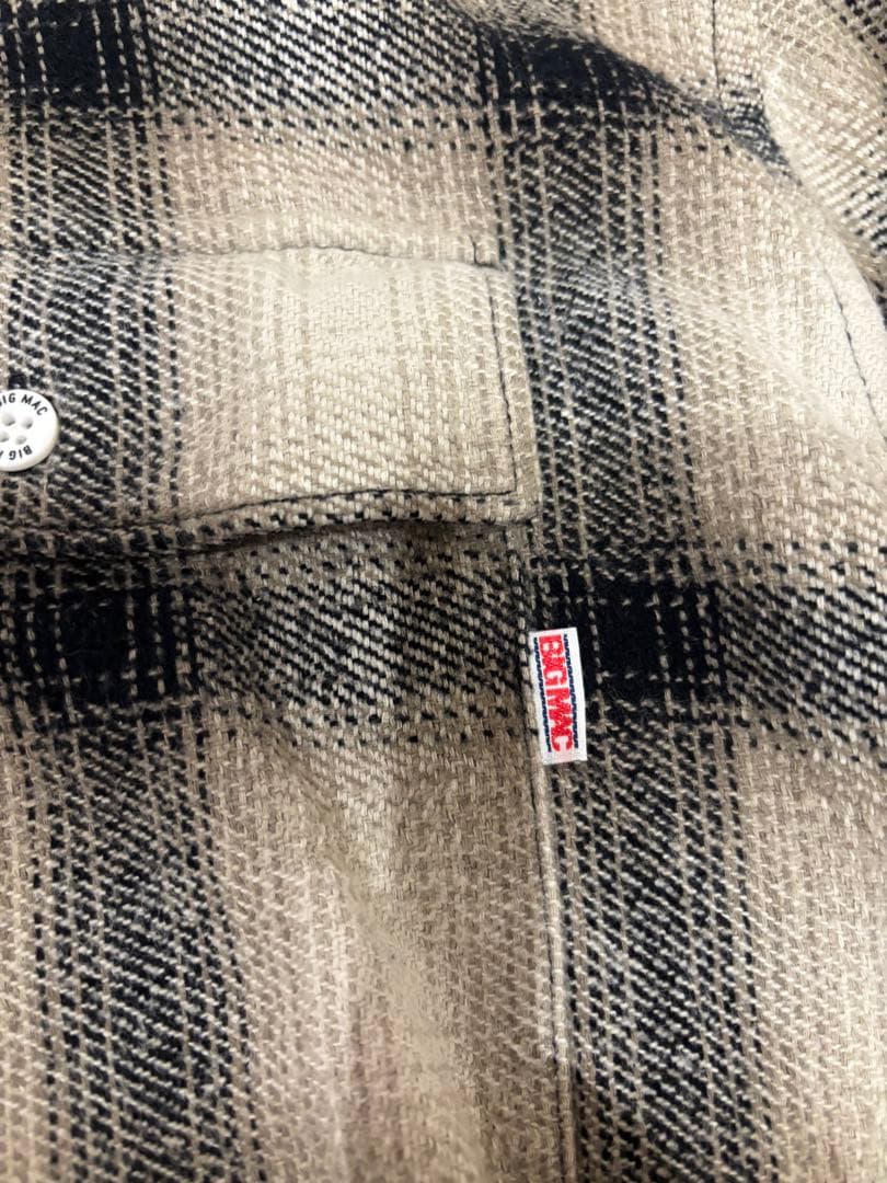 F.A.T. チェック柄フランネルシャツ　BIGMAC