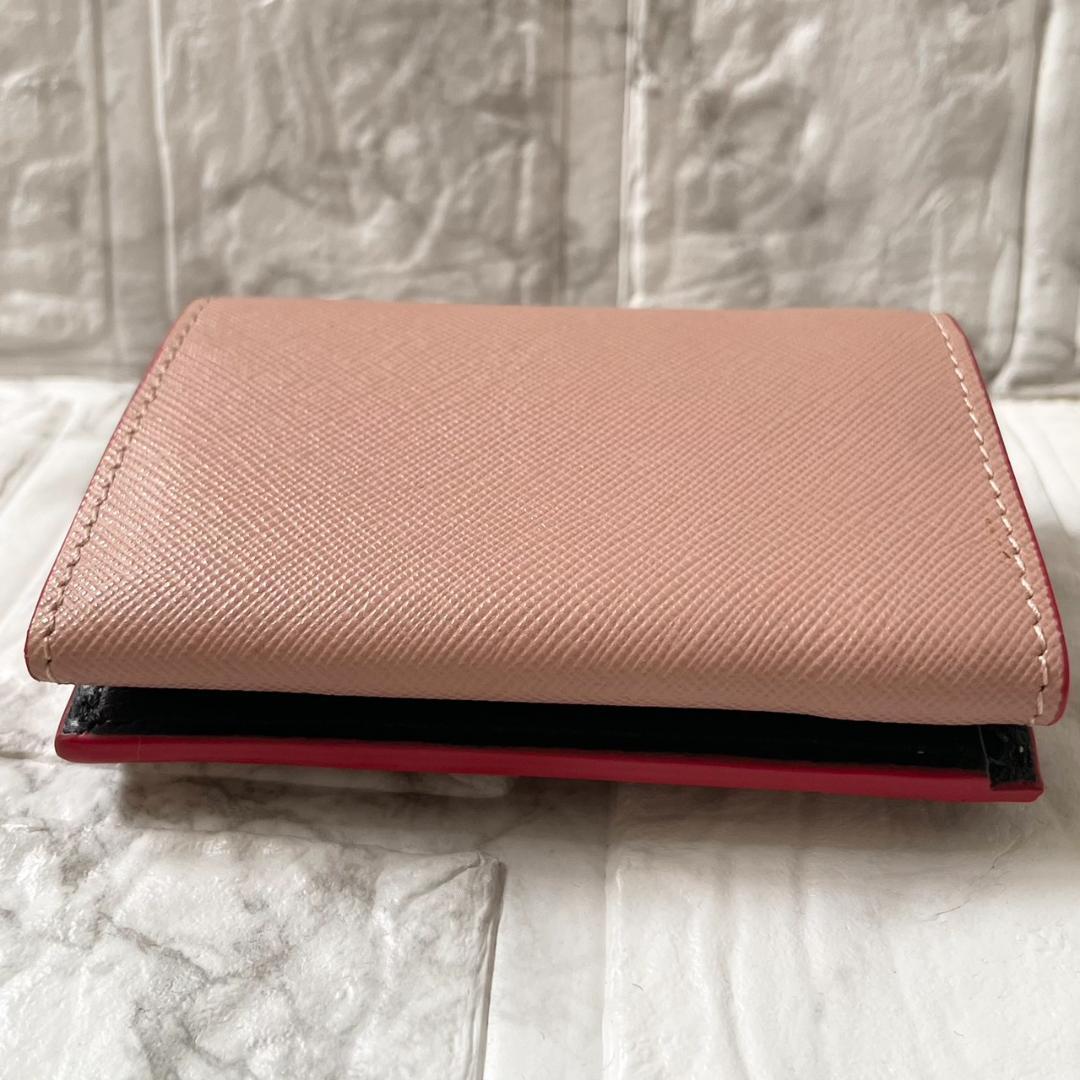 未使用級✨MARNI 三つ折り財布 ミニウォレット TRIFOLD WALLET
