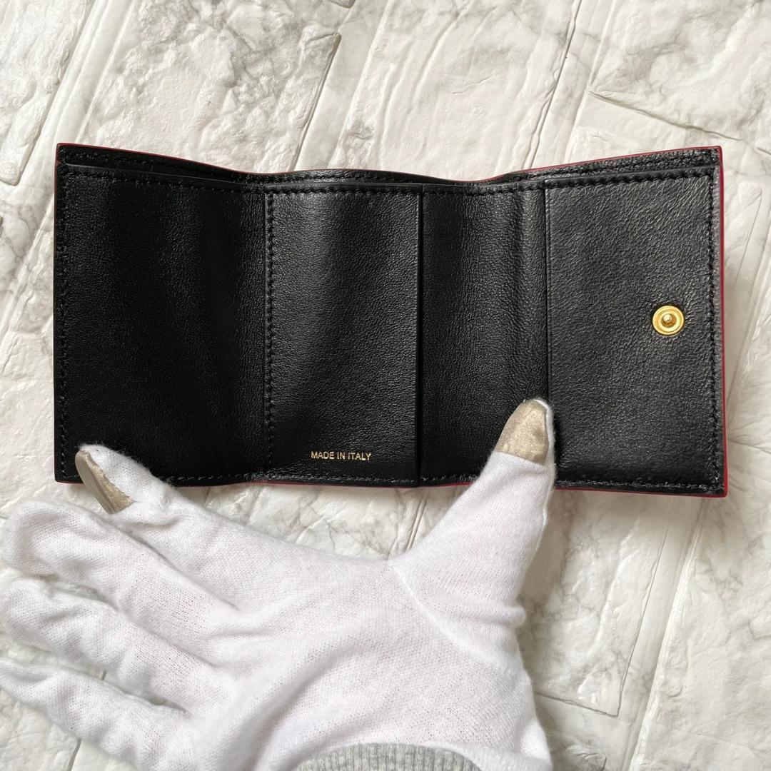 未使用級✨MARNI 三つ折り財布 ミニウォレット TRIFOLD WALLET