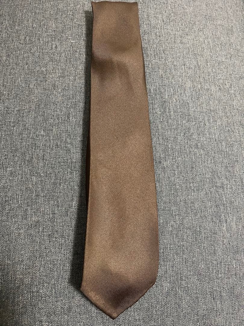 【最高級】タイユアタイ セッテピエゲ フランコミヌッチ ブラウン 無地 8cm